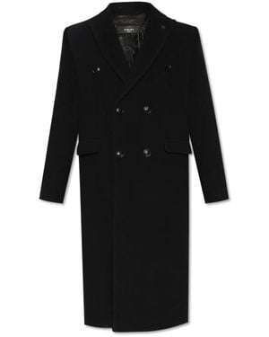 Amiri Double-Breasted Coats - Nero