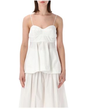 Rohe Sleeveless Tops - Bianco