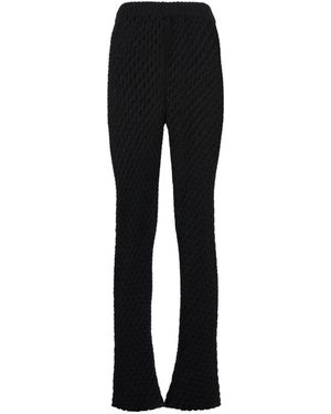 Alanui Wide Trousers - Negro