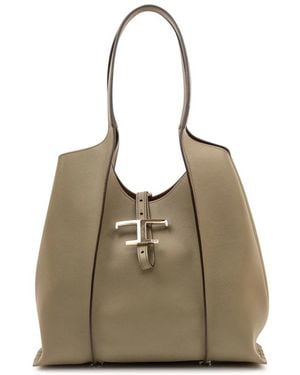 Tod's T Timeless Tote Bag - Grün