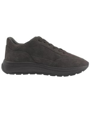 Hogan Schoenen ,Bruin ,Leer Hi-Light Sneakers - Zwart