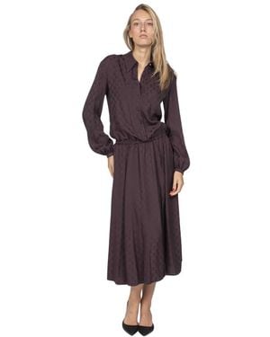 Roberto Cavalli Midi Dresses - Violet