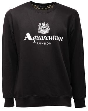 Aquascutum Sweatshirts - Nero