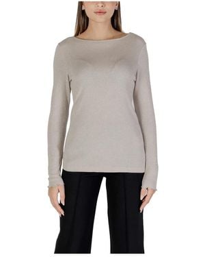 Street One Round-Neck Knitwear - Grey
