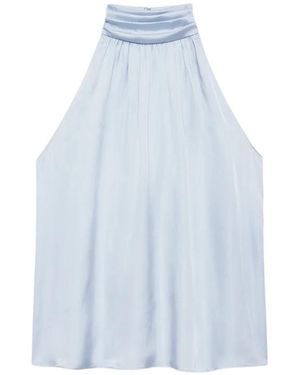 Anine Bing Tops ,Blauw ,Rayon Marie Top