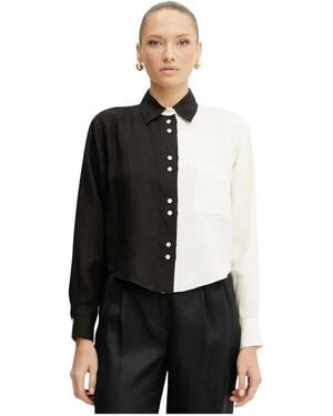 forte_forte My Shirt - Zwart