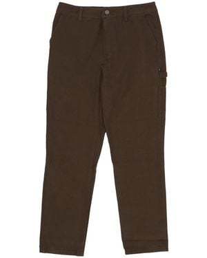 DOLLY NOIRE Straight Trousers - Brown