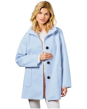 Junge Single-Breasted Coats - Blue