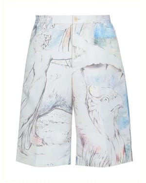 McQueen Long Shorts - Azul