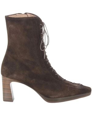 Hispanitas Lace-Up Boots - Marrón