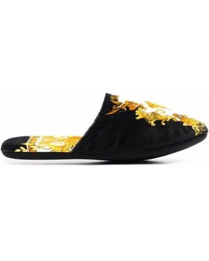 Versace Slippers - Negro