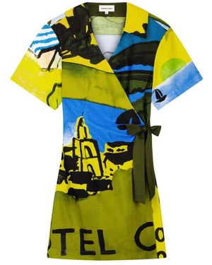 FABIENNE CHAPOT Kleedjes ,Veelkleurig ,Roja Dress - Geel