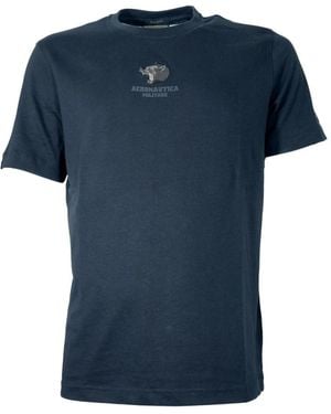 Aeronautica Militare T-Shirts - Blauw