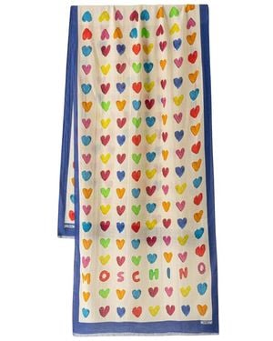 Moschino Sjaal - Blauw