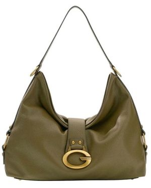 Guess Camden Große Schultertasche - Grün