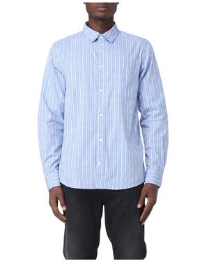 WOOD WOOD Casual Shirts - Blue