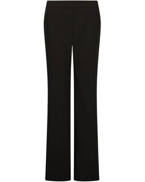 Marella Straight Trousers - Noir