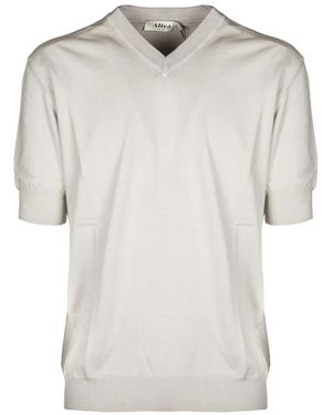 Altea V-Ausschnitt Strickware - Natur