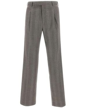 PT Torino Broeken ,Grijs ,Katoen Quindici Pantalon