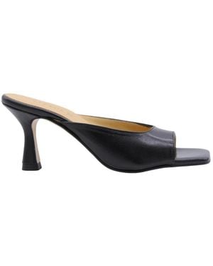 CTWLK Heeled Mules - Blue