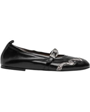 Sartore Ballerinas - Black