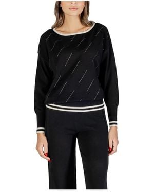 Liu Jo Round-Neck Knitwear - Noir