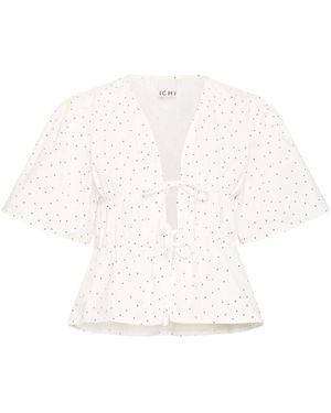 Ichi Blouses - Blanco