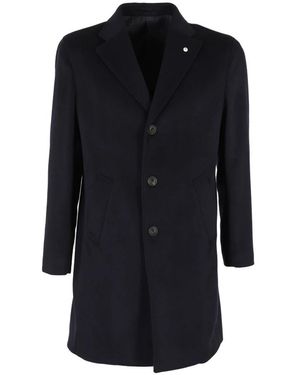 L.B.M. 1911 Single-Breasted Coats - Blue