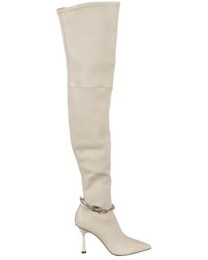 STUDIO AMELIA Over-Knee Boots - Naturel
