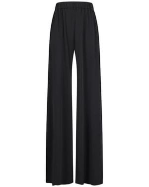 ANDAMANE Wide Trousers - Negro