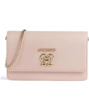 Love Moschino Cross Body Bags - Pink