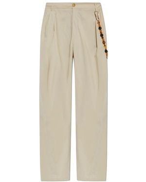 DARKPARK Wide Trousers - Natural
