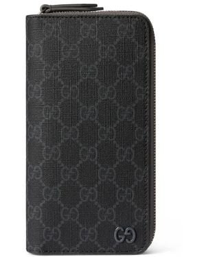 Gucci Reißverschluss-Portemonnaie - Schwarz