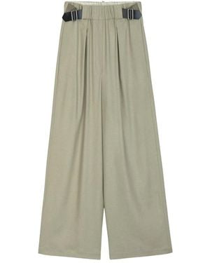 Alysi Broeken ,Wol Pantalone - Groen