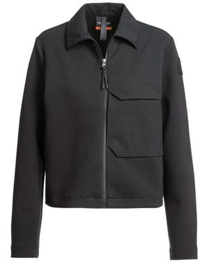 Parajumpers Jelka Sweatshirt Met Volledige Ritssluiting - Zwart