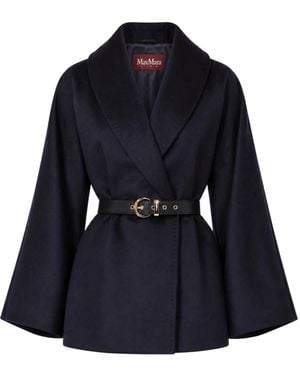 Max Mara Belted Coats - Azul