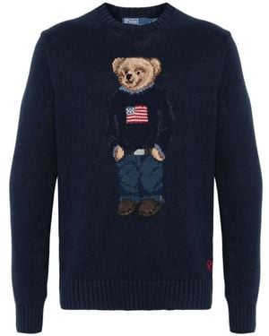 Polo Ralph Lauren Round-Neck Knitwear - Blue