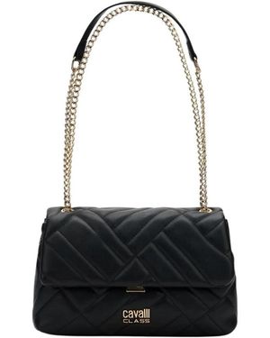 Roberto Cavalli Shoulder Bags - Black