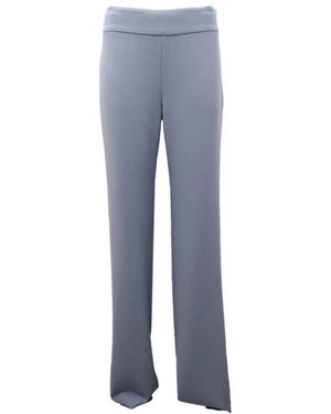 Armani Broeken ,Blauw ,Emporio Broek Met Zijritssluiting