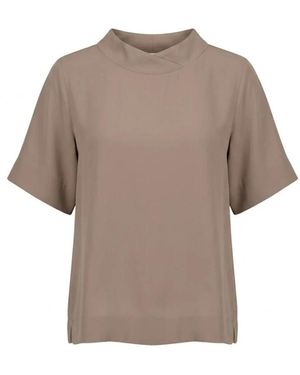 Seventy Overhemden ,Grijs Shirts - Bruin