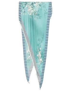 Seventy Accessoires ,Groen ,Nylon Silky Scarf