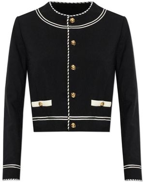 FRAME Jassen ,Zwart ,Leer Prim Jacket