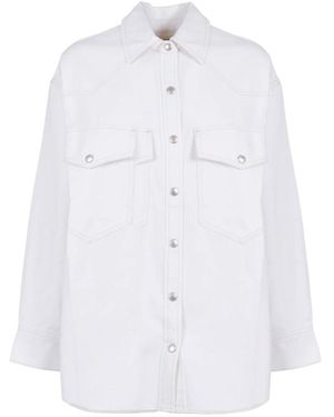 Agolde Lotta Western Shirt - Wit