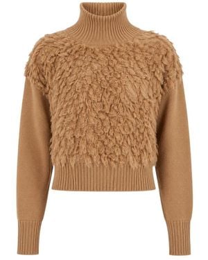 Max Mara Turtlenecks - Marron