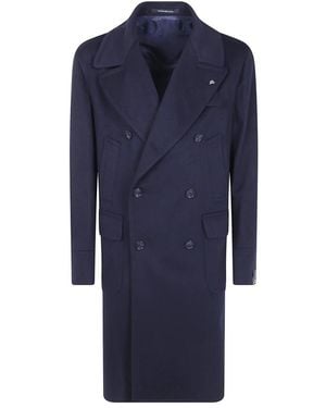 Tagliatore Double-Breasted Coats - Blauw