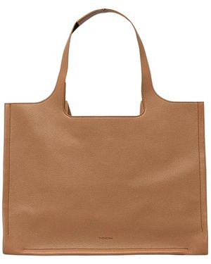 THEMOIRÈ Tassen ,Bruin ,Leer Grote Shopper Tas