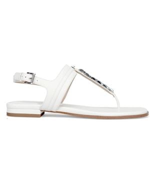 Michael Kors Flat Sandals - White