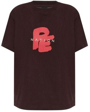 P.E Nation Tops ,Bruin ,Katoen Tidal Relaxed Tee