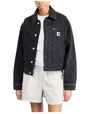 Carhartt Denim Jackets - Negro