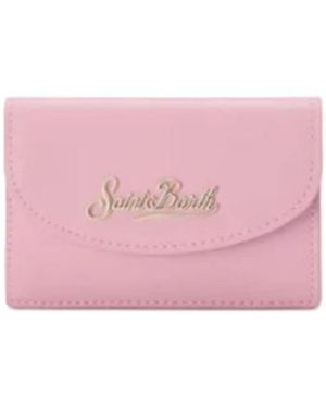 MC2 Saint Barth Kartenetui Aus Leder - Pink